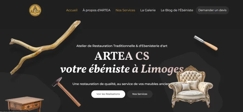 ARTEA CS - Atelier de Restauration Traditionnelle Ebénisterie d'Art